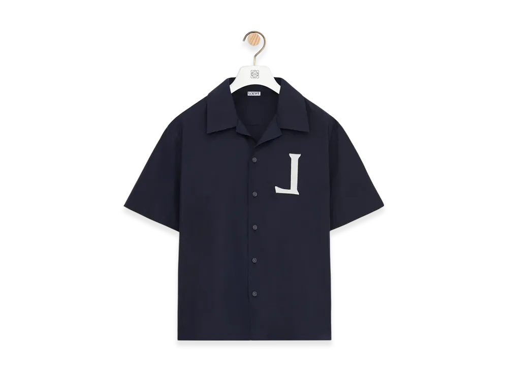 LOEWE Short-Sleeve Shirt "Dark Navy"