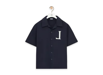 LOEWE Short-Sleeve Shirt "Dark Navy"