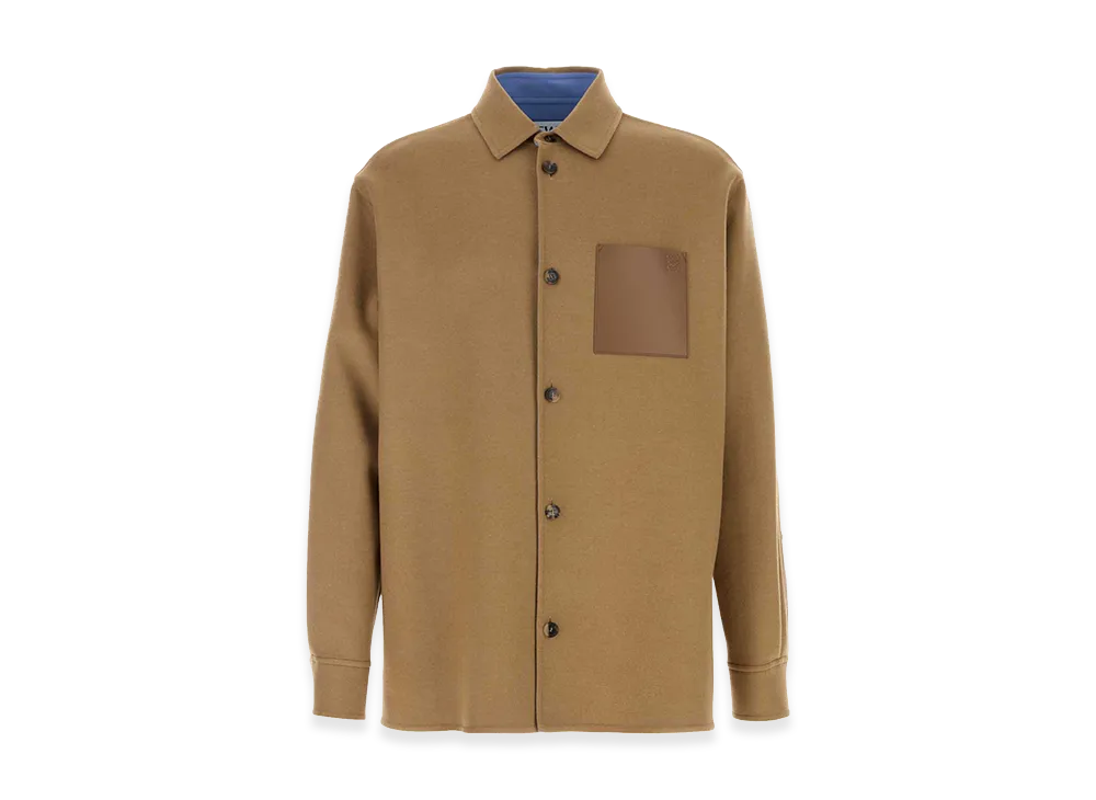 LOEWE Camel Flannel Shirt "Camel"