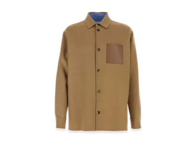 LOEWE Camel Flannel Shirt "Camel"