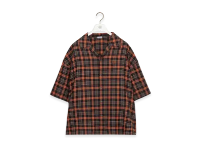 LOEWE Short-Sleeve Shirt "Orange/Black"