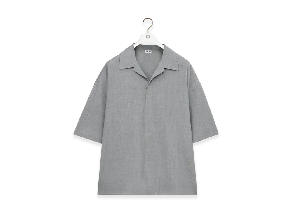 LOEWE Short-Sleeve Shirt "Grey"