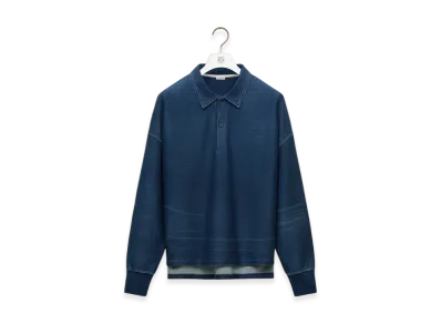 LOEWE Polo Sweatshirt "Indigo Blue"