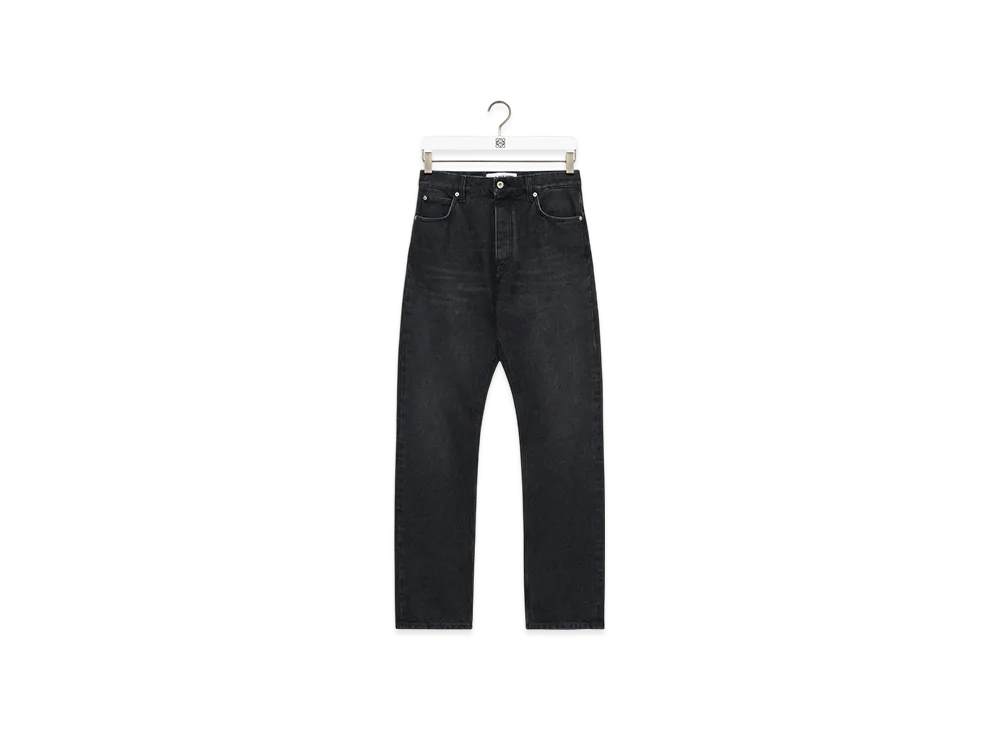 LOEWE Straight-Leg Jeans "Washed Black"