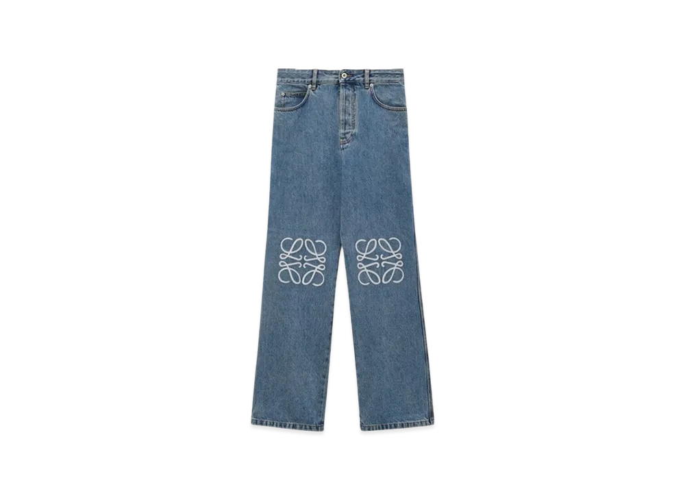 LOEWE Anagram Baggy Jeans Denim "Denim"