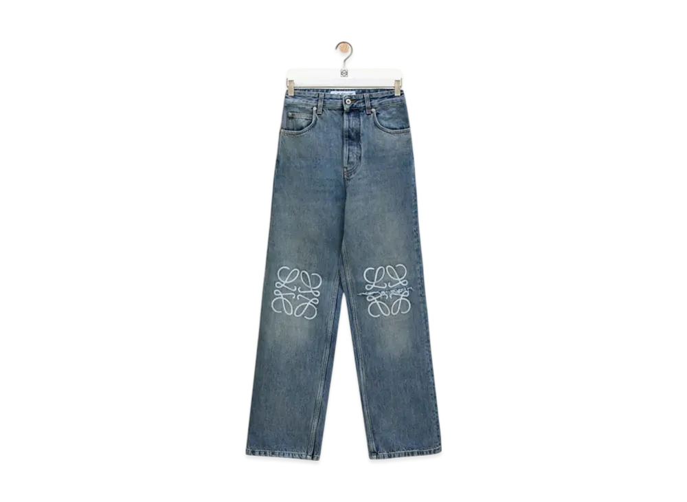 LOEWE ロエベ アナグラム バギー ジーンズ LOEWE ロエベ ジーンズ ANAGRAM BAGGY アナグラム バギー