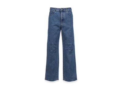 LOEWE Anagram Baggy Jeans AF "Mid Blue Denim"