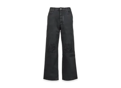 LOEWE Anagram Baggy Jeans AF "Black"