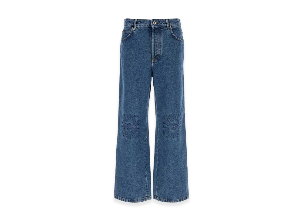 LOEWE Denim Baggy Jeans "Blue"
