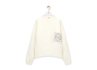 LOEWE Sweater "Soft White"