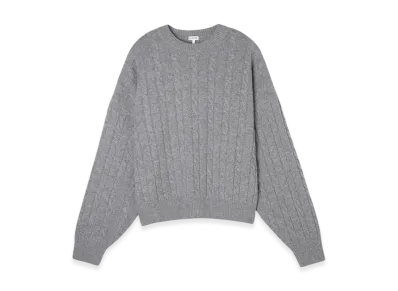 LOEWE Wool Sweater "Grey Melange"