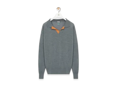 LOEWE Polo Sweater "Grey"