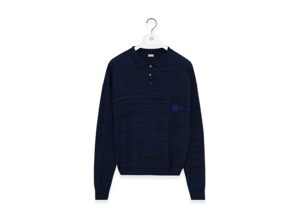 LOEWE Polo Sweater "Navy/Black"
