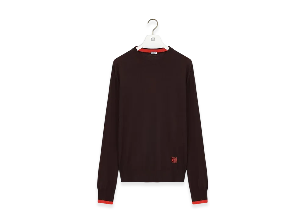 LOEWE Sweater "Brown/Orange"