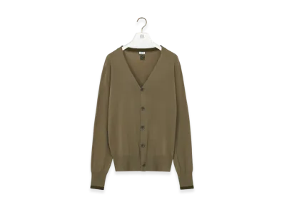 LOEWE Cardigan "Green/Khaki Green"