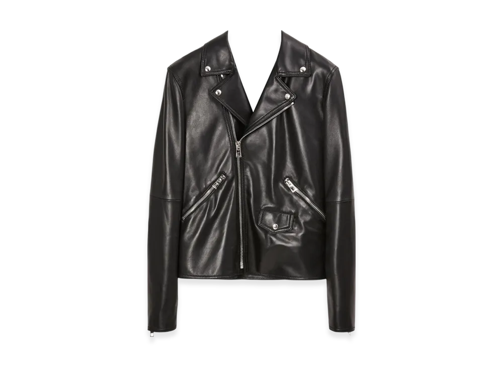 LOEWE Biker Jacket in Nappa Lambskin "Black"