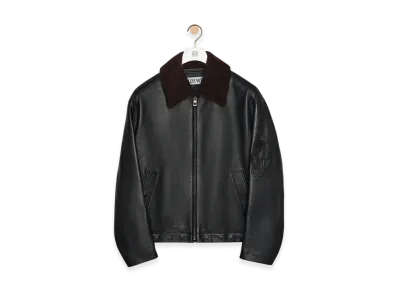 LOEWE Bomber Jacket "Black/Brown"
