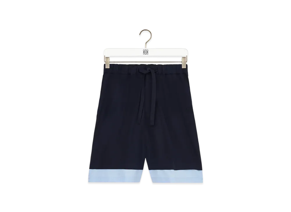 LOEWE Shorts "Dark Navy/Light Blue"