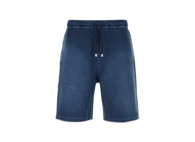 LOEWE Denim Blue Stretch Cotton Bermuda Shorts "Blue"