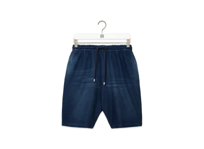 LOEWE Shorts "Indigo Blue"