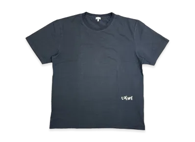 LOEWE Embroidered T-Shirt "Navy"