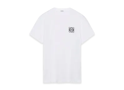 LOEWE Regular Fit T-Shirt in Cotton "Black"