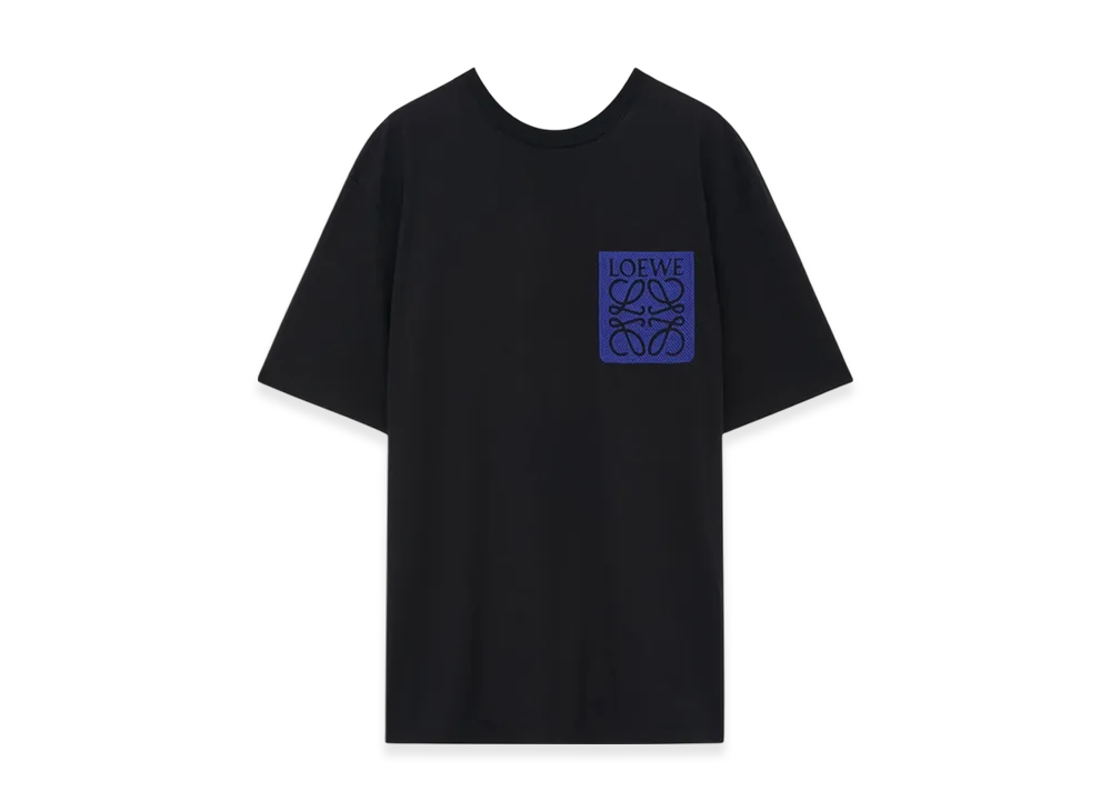 LOEWE Relaxed Fit T-Shirt in Cotton "Black"