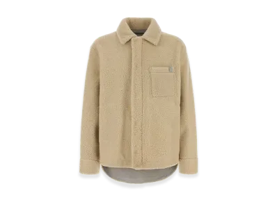 LOEWE Ivory Shearling Jacket "White"