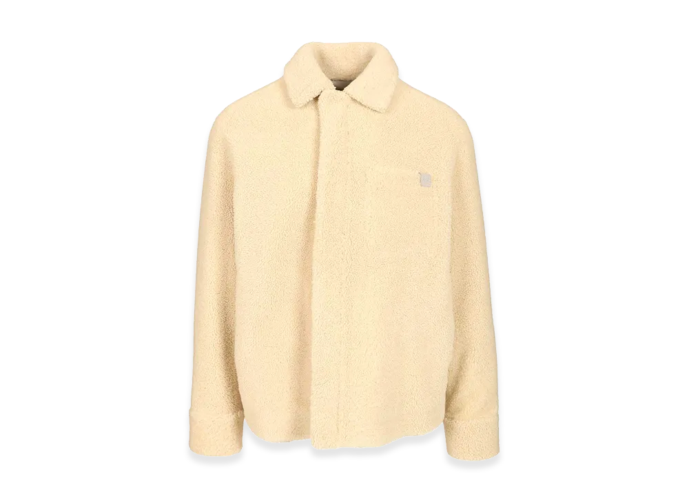 LOEWE Shearling Overshirt "Gray"