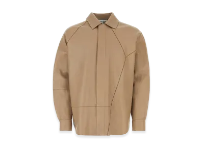 LOEWE Leather Shirt "Grey"