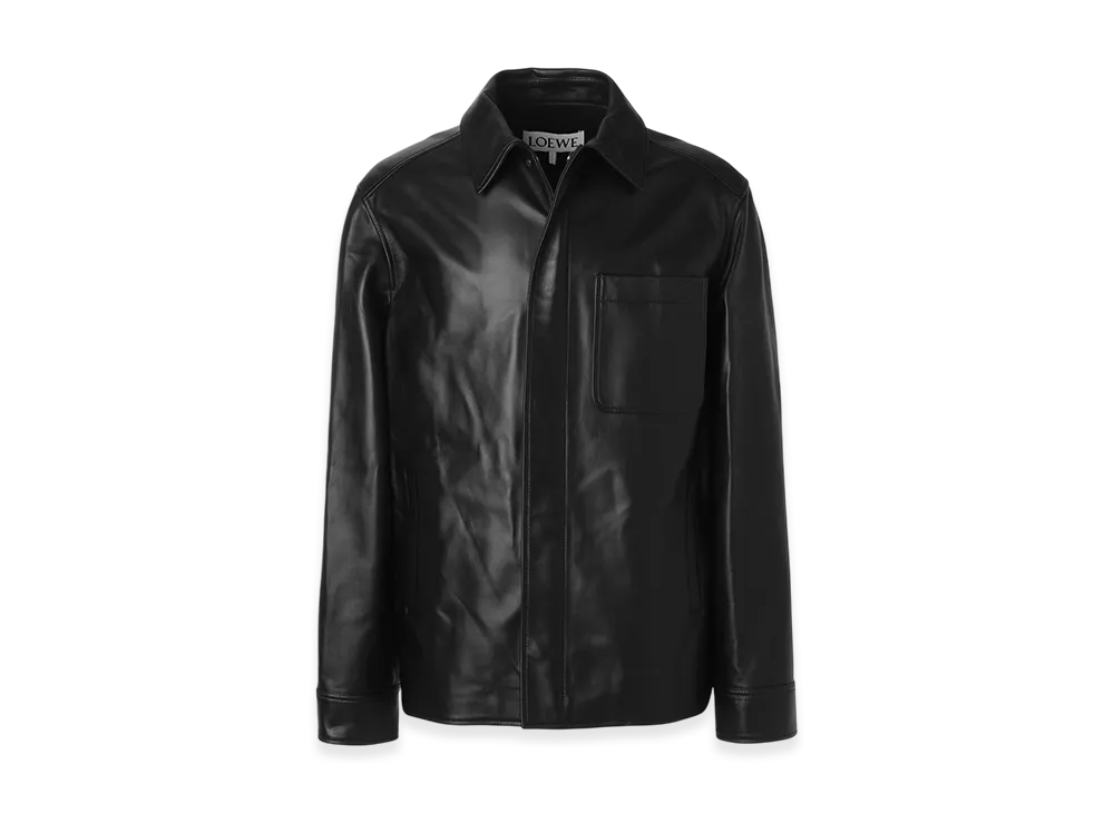 LOEWE Men's Leather Jacket "Black"