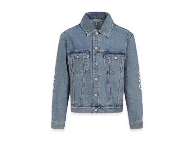 LOEWE Anagram Jacket In Denim "Mid Blue Denim"