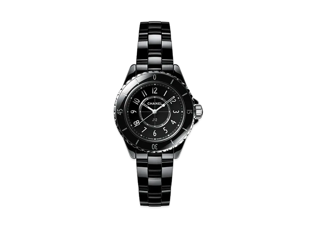 CHANEL J12 Ceramic 33mm "Black"