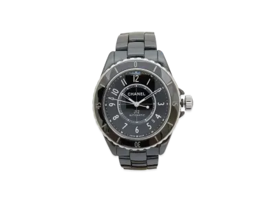 CHANEL J12 Watch Caliber 12.1 38mm Ceramic Stainless Steel "Black"