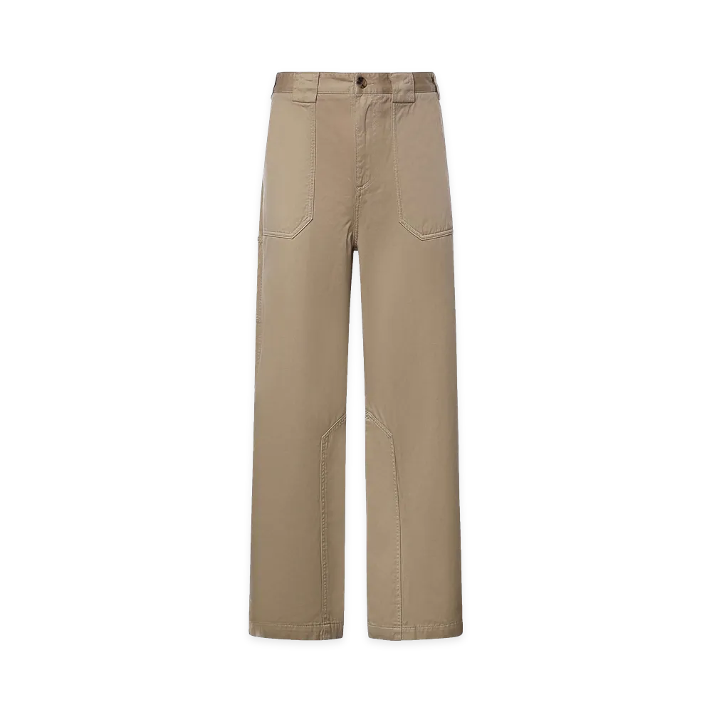LOEWE Cotton Trousers "Beige"