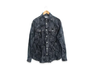 LOEWE x Paula's Ibiza Cactus Denim Jacket 2021SS "Blue"