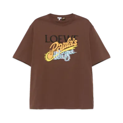 LOEWE Paula's Ibiza T-Shirts "Brown"