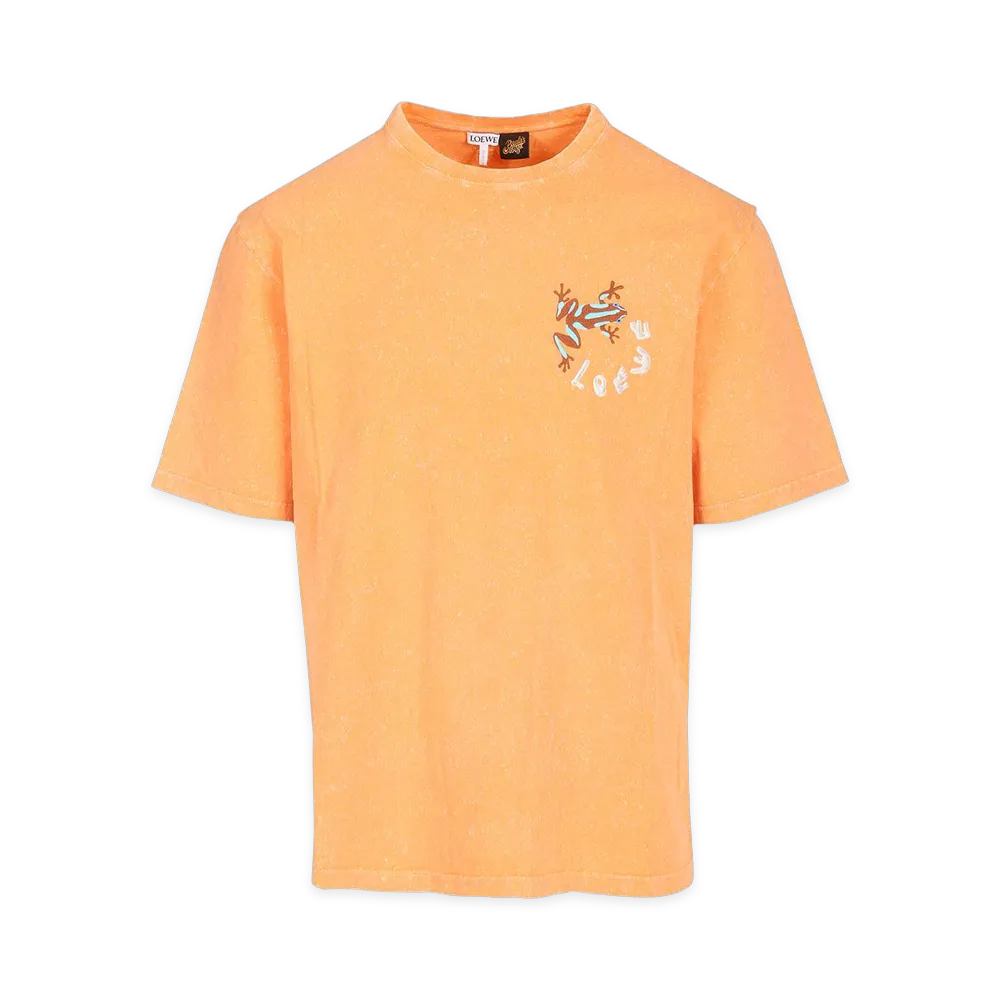 LOEWE Loose-Fit Cotton T-Shirt "Orange"