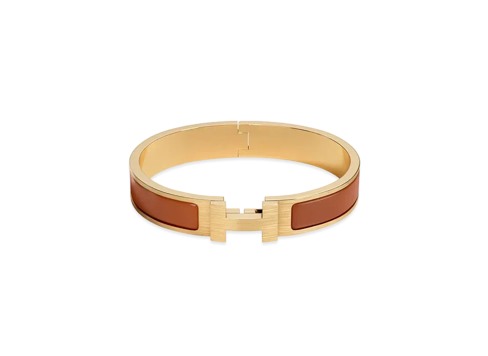 Hermes Clic Clac H Bracelet "Gold/Gold Mat"