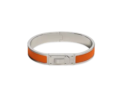 Hermes Kelly Men Bracelet "Orange Mat"
