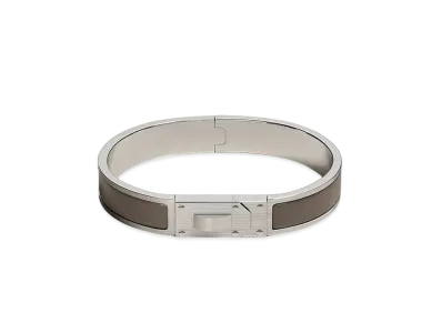 Hermes Kelly Men Bracelet "Etain Mat"