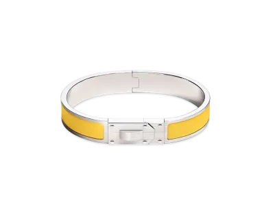 Hermes Kelly Men Bracelet "Jaune de Naples Mat"