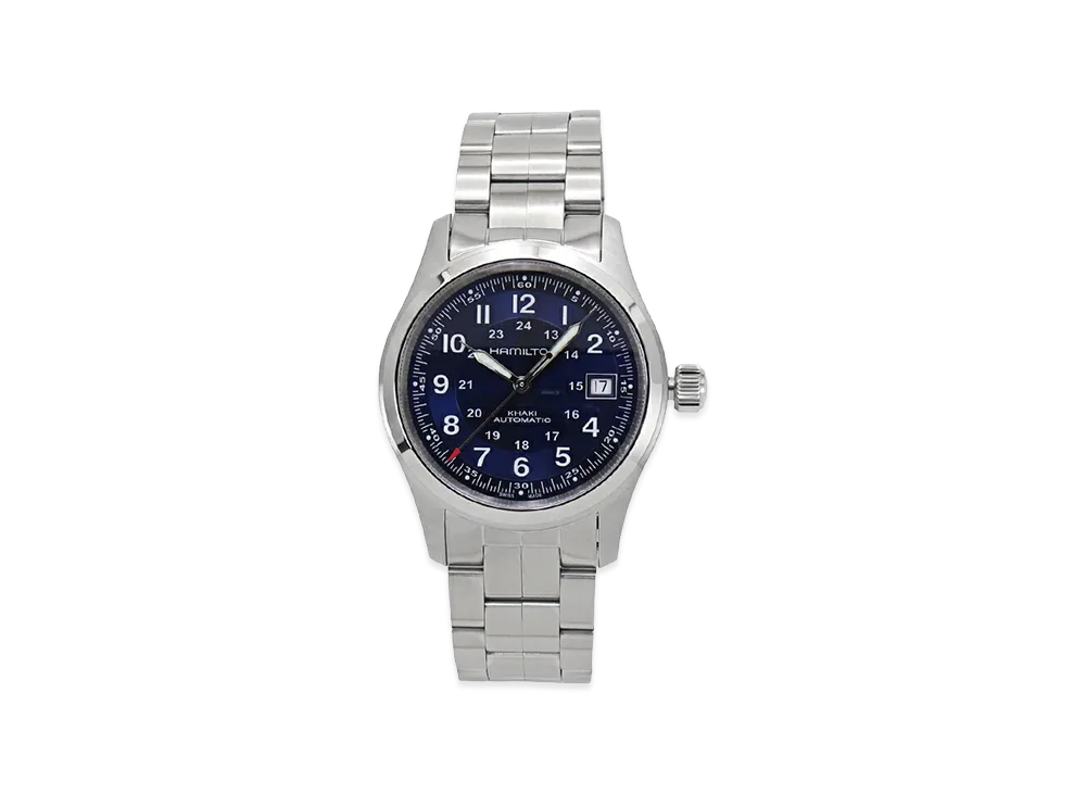 Hamilton Khaki Field Auto Automatic 38mm "Silver/Blue"
