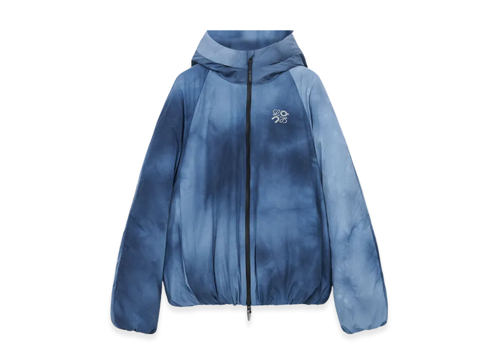 LOEWE x On Running Technical Shell Puffer Jacket "Blue/Multicolor"