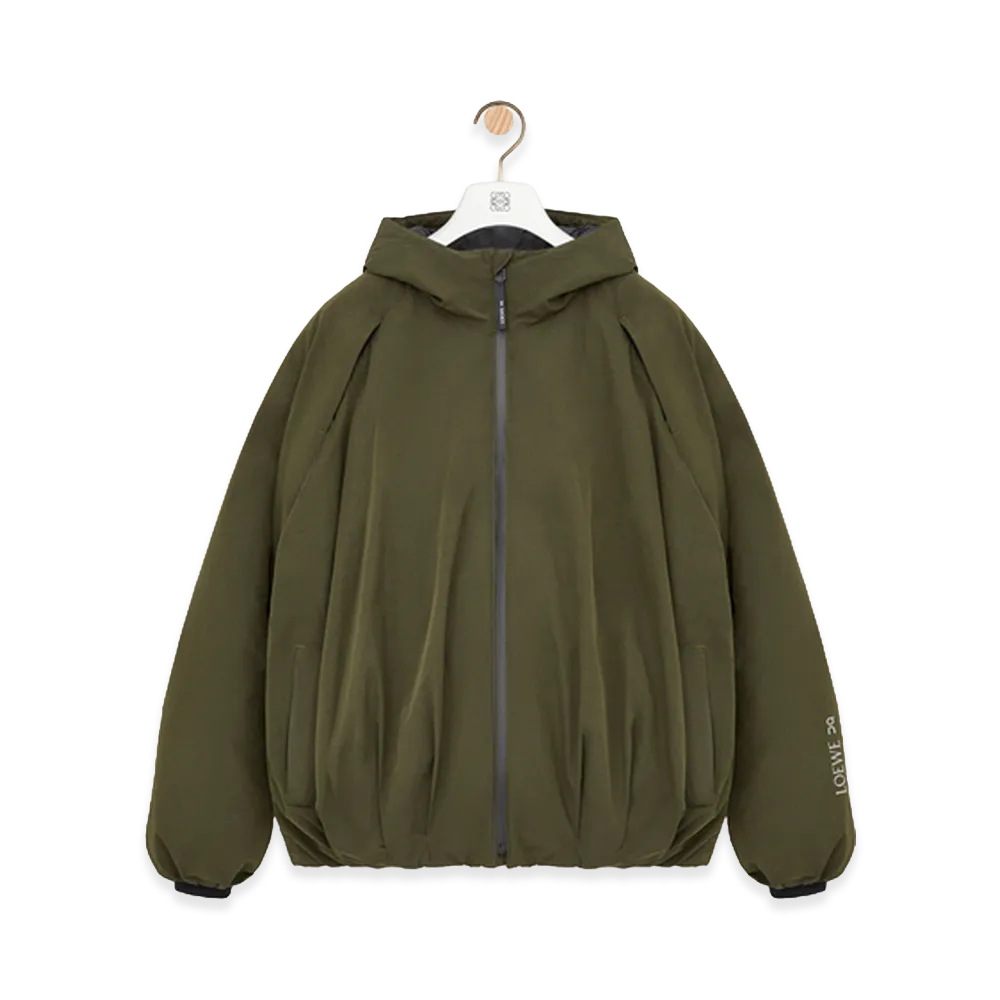 LOEWE x On Puffer Jacket (Technical Shell) "Khaki Green"