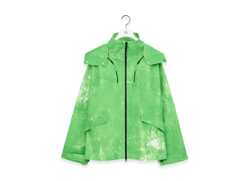 LOEWE x On Jacket (Flocked Technical Shell) "Green"