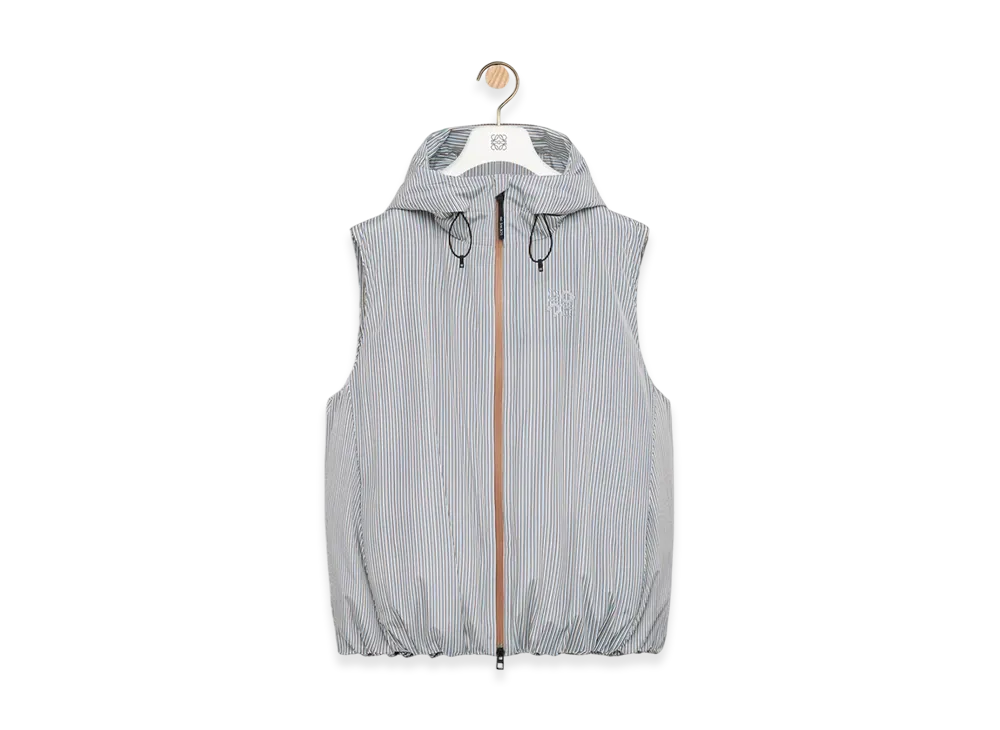 LOEWE x On Puffer Vest (Technical Shell) "Beige/Blue"
