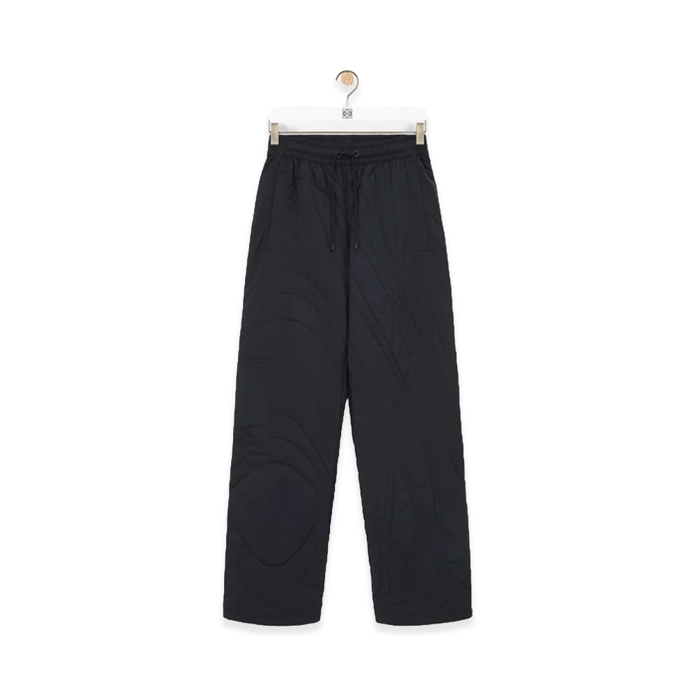 LOEWE x On Quilted Trousers (Technical Shell) "Black"