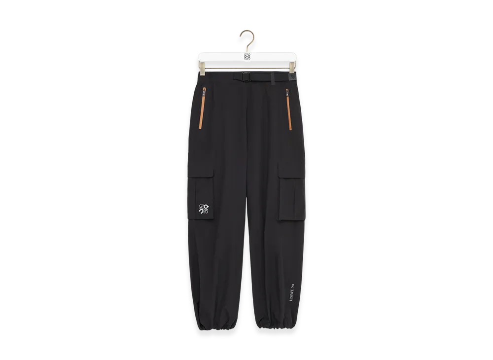 LOEWE x On Cargo Trousers (Technical Shell) "Black"