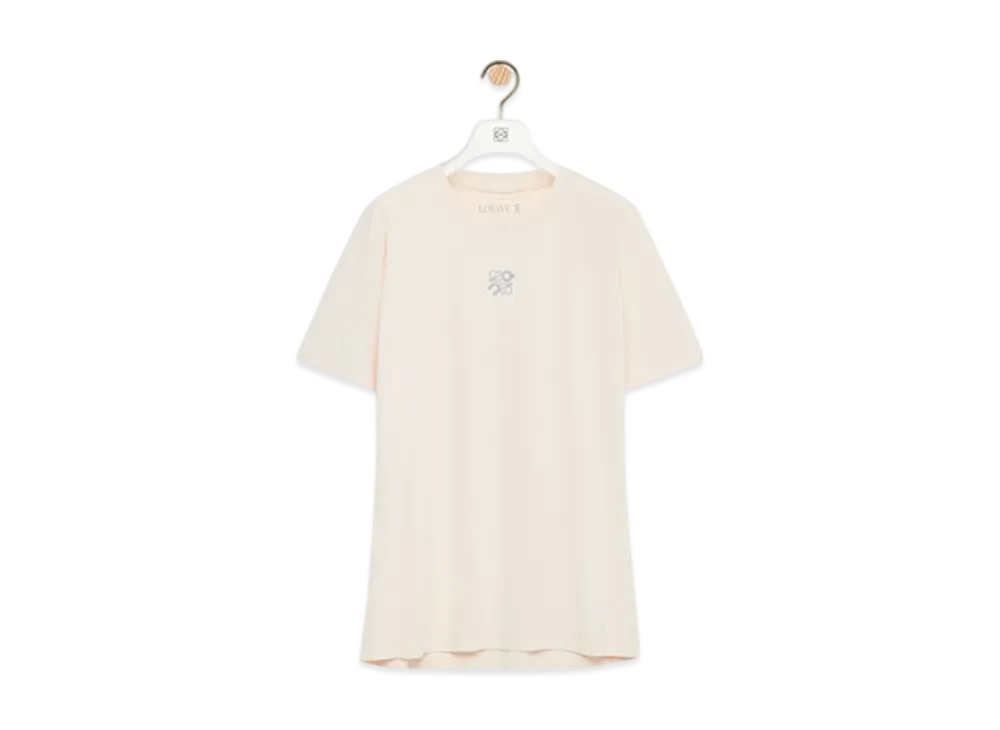 LOEWE x On Active T-Shirt in Technical Jersey "Ivory"